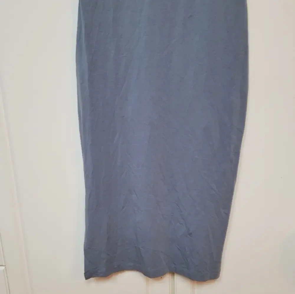 Elegant Blue Midi Dress - Picture 5 of 14